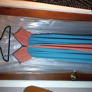 Style tree maxi dress